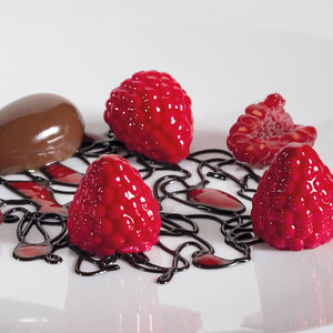35 Holtes Frambozen Fruitmousse Cake DIY Chocolade Kaars Siliconen Mallen 3D Bakgereedschap Kastanje Pinda Decoratieve Mal - Product Image 2