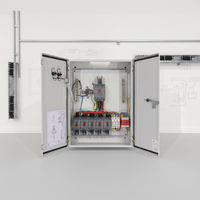 Ensemble complet d'équipements de distribution d'énergie industrielle XM, armoire de commande d'éclairage pour lampadaires extérieurs, boîte de distribution