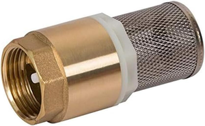 TMOK 1-1/4 pouces DN32 laiton <span class=keywords><strong>clapet</strong></span> <span class=keywords><strong>de</strong></span> pied vertical à contrôle unidirectionnel avec panier d'aspiration pour <span class=keywords><strong>pompe</strong></span> à eau <span class=keywords><strong>de</strong></span> <span class=keywords><strong>jardin</strong></span> - Product Image 4