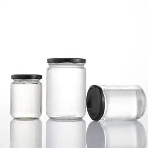 250Ml 350Ml 500Ml Dessert Opslag Glazen Honingpot Gelei Augurken Jam Pot Voedsel Pot Vogel Nest Kaviaar Pot