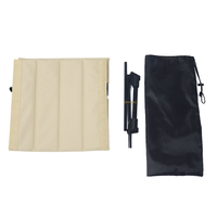 Camping en plein air chaise pliante Portable coussin chaise tente loisirs balcon parc pelouse pique-nique pêche siège dossier tapis de plage