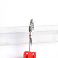 Brocas de Carburo para Taladro de Uñas de 2.35mm, Bandas de Lijado para Taladro Eléctrico de Uñas, Fino
