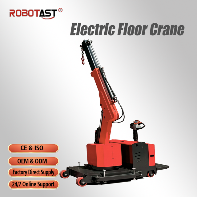 2 Ton Electric Powered Mobile Jib Crane for Industrial Material Handling