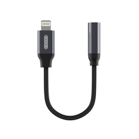 Câble audio auxiliaire A05 neuf en nylon tressé de 110 mm pour prise casque 3,5 mm pour téléphone portable