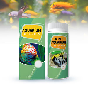 Geavanceerde 6-In-1 Aquariumteststrips Multifunctionele Watertesten Voor Mini-Aquaria En Decoratie Van Aquaria - Product Image 2