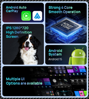 Radio para Auto Android 15 para VW Passat de 7 Pulgadas, Radio de Navegación para Auto, Carplay Inalámbrico, Android Auto, Reproductor Multimedia Estéreo para Auto