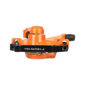 Frein à disque orange d'origine pour trottinette électrique Kugoo Kukirin G2 G4, pièces de frein, accessoires de base de frein arrière pour trottinette, entrepôt UE - Product Image 4