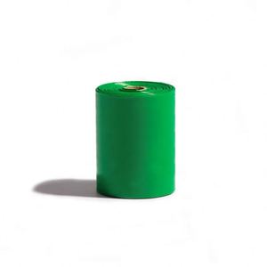 Sacs à déjections canines biodégradables verts, étanches et parfumés, avec LOGO GRATUIT, EPI/D2W+HDPE - Product Image 1