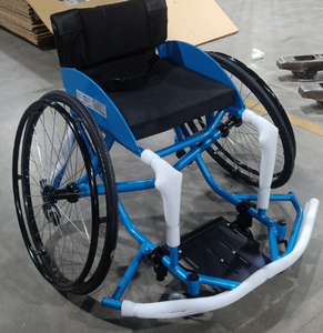 Sedia a Rotelle da Basket Leggera Manuale di Alta Qualità Ecologica Economica in Alluminio per Disabili - Product Image 5