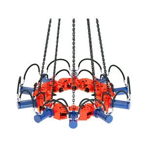 Coupe-velours hydraulique réglable de 300 à 2500mm, pelles/chaînes pour tapisserie en béton, mèches <span class=keywords><strong>rondes</strong></span> ou carrées - Product Image 1