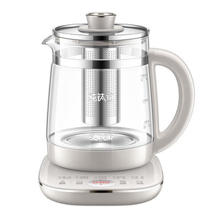Bouilloire intelligente Supor 1,5 L avec châssis en titane pur, commande tactile, théière à température constante avec affichage de la température - Product Image 1