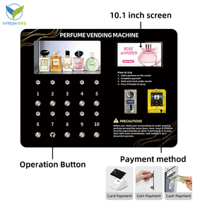 ตู้จำหน่ายน้ำหอมแบบสเปรย์ VFresh 2026 พร้อมหน้าจอสัมผัสสแตนเลสและฟังก์ชัน SDK - Product Image 4