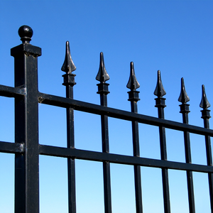 سياج حماية من الحديد المطاوع والزنك للفلل السكنية والمصانع، للحماية والعزل الخارجي - Product Image 5