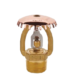 Tête de sprinkler en laiton DN15 1/2 pouce pour incendies de classe A et B, construction en alliage durable - Product Image 5