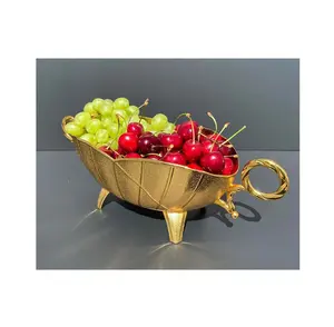 High on Demand Luxury Embossed Metal Bowl For Chocolate Wholesale and Suppliers from Indian Metal Bowl