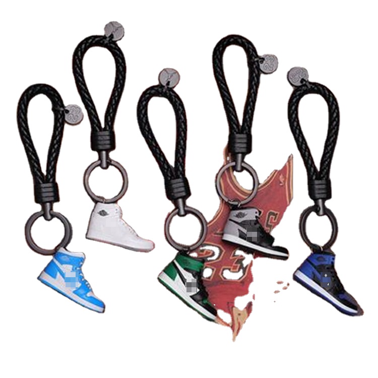 AJ Jordan, модель обуви, брелок, милые брелки с коробкой, оптовая продажа, 3D мини-модели кроссовок