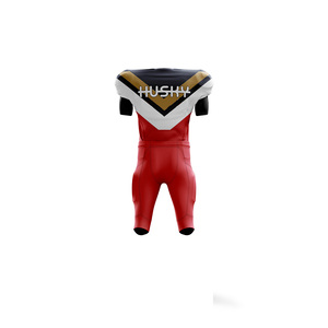 Uniformes de football américain 100 % polyester, manches courtes, qualité supérieure, personnalisables par sublimation. - Product Image 3