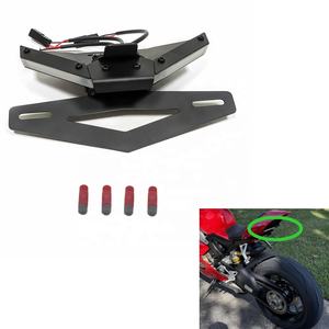 Support de plaque d'immatriculation pour <span class=keywords><strong>Ducati</strong></span> <span class=keywords><strong>Panigale</strong></span> <span class=keywords><strong>V4</strong></span> / <span class=keywords><strong>S</strong></span>/R, éliminateur de garde-boue LED, pour Streetfighter <span class=keywords><strong>V4</strong></span> V4S V2, à partir de <span class=keywords><strong>2020</strong></span> - Product Image 1