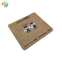 Alas Mouse Karet Kartun Lucu Kustom AY Berkualitas Tinggi untuk Gaming Bentuk Persegi 20x24cmx2mm