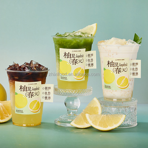 850g di ingredienti per il tè a bolle senza additivi, la frutta può con granuli di pompelmo bianco negli ingredienti in scatola sciroppati - Product Image 2