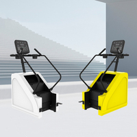 Appareil de fitness professionnel robuste pour l'escalade, avec écran LCD, simulateur d'escalier électrique, entraîneur aérobie pour la gym