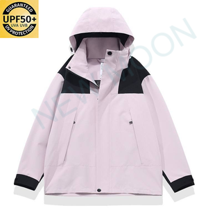 사용자 정의 로고 야외 작업복 방수 방풍 UPF50 + 윈드 브레이커 폴리에스터 겨울 소프트쉘 재킷 - Product Image 3