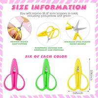 Ciseaux à broder portables miniatures Super Snips avec housse en silicone, ciseaux à broder Tini pour le point de croix, accessoire de couture