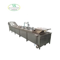RVS 220V 500kg voedselverwerkingsmachine met motor 3.0KW vermogen voor groente- en fruitfabriek, 2 jaar garantie