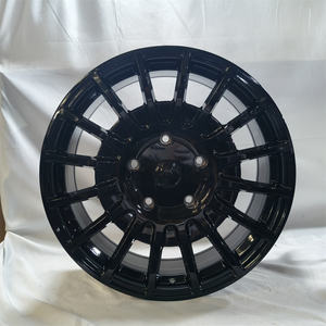 Kipardo 16x7.5 1x8 20x8 nouvelle arrivée 5x120 5x160 6x120 jantes en alliage noir brillant pour ford transit custom - Product Image 5