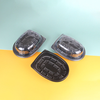 Canard rôti jetable portable de qualité alimentaire et boîte de poulet avec couvercle pour emporter au micro-ondes pour nouilles poulet rôti canard