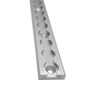 Trilho de Alumínio de 12 Polegadas para Caminhão com Tampa Final, Trilho de Alumínio para Caminhão e RV - Product Image 1