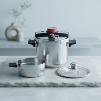 Autocuiseur à haute sécurité avec serrage Clipso, 22 cm, 24 cm, en acier inoxydable SUS304/SUS201, pour approvisionnement stratégique OEM