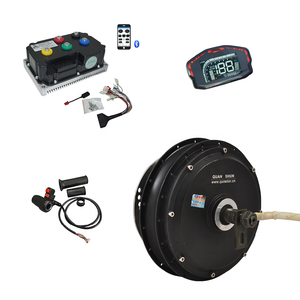 Moteur de moto QS Motor QS205 3000W 50H V3 BLDC avec contrôleur ND72530 et kit de compteur de vitesse DKD, état neuf - Product Image 2