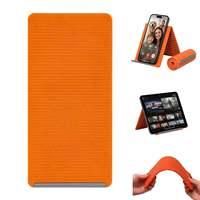 Support de téléphone portable en silicone pliable et flexible pour iPhone 17/16/15, tablette iPad, ordinateur portable, bureau, voyage, accessoires portables