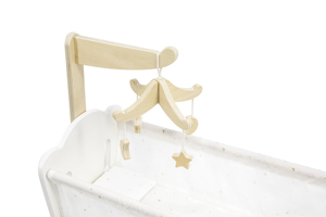 Muebles de muñecas de madera en miniatura para niños, juguete para juego de simulación, muebles de muñecas de madera, literas, cuna - Product Image 2