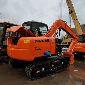 Excavatrice sur chenilles Hitachi ZX70 de haute qualité, mini-excavatrice, bon état, prix bas, bien entretenue et entièrement testée, ZX60 ZX70 - Product Image 3