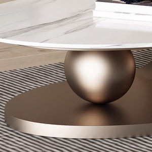 طاولة قهوة حديثة من الفولاذ المقاوم للصدأ لغرفة المعيشة والفندق - Product Image 5