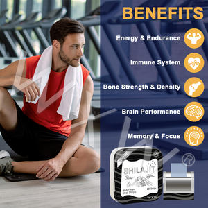 Professional Custom Natural <b>Shilajit</b> Oral Film <b>Resin</b> Pure Himalayan <b>Shilajit</b> Oral Strips Support Brain Function for Adults - Product Image 5