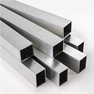 Tube rectangulaire en aluminium sans couture d'excellente solubilité de grand diamètre avec personnaliser la taille - Product Image 3