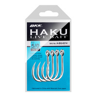 Hameçons de pêche en eau salée BKK Super Strong en acier à haute teneur en carbone, forgés à plat, pour appâts vivants, pêche en haute mer, gros gibier, OEM personnalisé