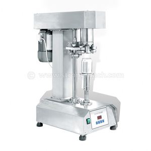 Machine de scellage de boîtes semi-automatique de bureau à double moteur pour boîtes à languette de 85 mm, fruits de mer, aliments pour chats, aliments pour chiens, et capsuleuse à vis commerciale - Product Image 3