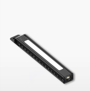 Lampe de travail rechargeable pour réparation automobile, pliable à 180 degrés, <span class=keywords><strong>LED</strong></span> magnétique avec crochet et règle pour inspection et réparation mécanique - Product Image 1