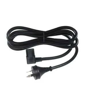 OEM manufacturer 250V 10A New Zealan Australia SAA Approval 3 Pin AC Power Cord AS / NZS 3112 Standard Cable Wire AU 3 Pin Plug