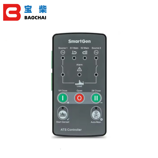 Diesel Genset Auto Manual Start Control Panel BAOCHAI SmartGen HAT163 Plastic CE Certified 1 Year Warranty for One Breaking