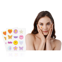 Patchs Hydrocolloïdes Anti-Acné pour le Visage – Réduit les Boutons et Points Noirs en une Seule Utilisation – Autocollants Nuit Anti-Imperfections pour le Visage