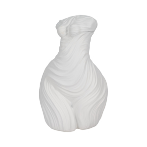 Scultura Decorativa in Poliresina a Forma di Torso Scanalato per Casa, Ufficio, Soggiorno, Bagno, Tavolino da Caffè - Product Image 1