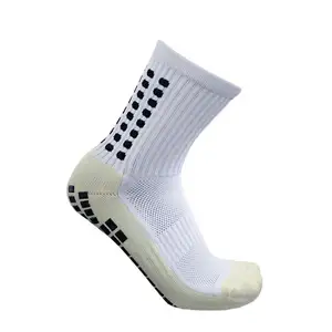 Individueller Anti-Rutsch-Fußball Paar Griff Vertrieb Sport Baumwolle Fußballsocken Anti-Rutsch Unisex modische Socken Sportsocken