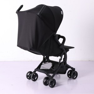 Poussette bébé améliorée 8ème génération, pliable d'une seule main, inclinable, légère, avec accoudoir de sécurité et sac, homologuée pour le transport aérien - Product Image 5