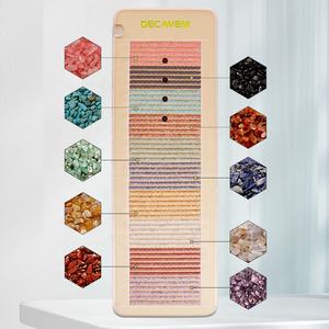 Decavem Edelsteine Ferninfrarot-Therapiematte Regenbogen-Amethyst Biophoton Tiefenwärme-Pad PEMF Chakra Kristallmatte - Product Image 2