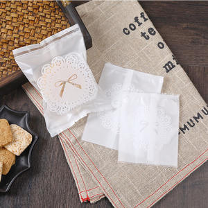 ถุงพลาสติกสำหรับใส่คุ้กกี้ขนมปังกรอบแบบใช้แล้วทิ้งมีฝาปิดกันความ<span class=keywords><strong>ชื้น</strong></span>ปรับแต่งโลโก้ได้ - Product Image 1